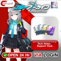 Blue Archives (GL) - Tech Notes Support Pack Top Up via Login by Inblackm open 24 hr.