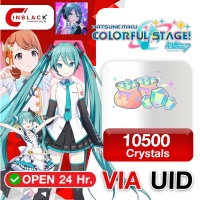 Hatsune Miku: Colorful Stage (GL) - 10500 Crystals Top up UID By Inblack Open 24 hr.