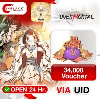 [ Promotion ]Overmortal SEA - 34000 Voucher + 200 Fateums  49.99$ Top up UID By Inblack Open 24 hr.