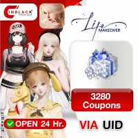 Life Makeover (Global) - 3280 Coupons via UID by Inblackm open 24 hr.
