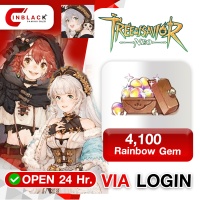 Tree of Savior: NEO - 4100 Rainbow Gem Top up Via LOG IN By Inblack Open 24 hr.