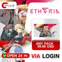 Etheria: Restart - ANY PACK 99.99 USD Top up Via LOG IN By Inblack Open 24 hr.