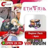 Etheria: Restart - Beginer Pack : Apex ( 15.49$ )  Top up Via LOG IN By Inblack Open 24 hr.