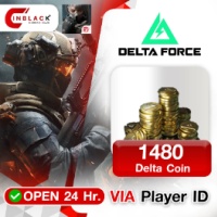 Garena Delta Force (SEA) - 1480 Delta Coin Top up Via Login by Inblackm open 24 hr.