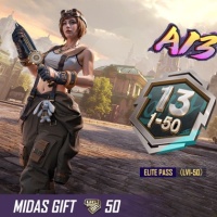 A13 ELITE PASS (LV1-50) (Just need UID )