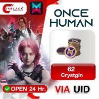 Once Human (GL) - 62 Crystgin 0.99$ Top up UID By Inblack Open 24 hr.