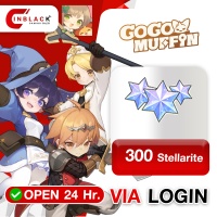 GO GO MUFFIN (GL)- 300 Stellarite 4.99$ Top up Via LOGIN BY Inblack  open 24 hr.