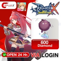 Ragnarok X (Global) - 600 Diamond 0.99$ Top up Via LOGIN By Inblack Open 24 hr.