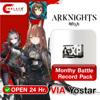 Arknights - Monthy Battle Record Pack 4.99 $ Top Up VIA Yostar By Inblack Open 24 hr.