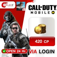 Call of Duty: Mobile (SEA) - 420 CP Top up Via Login By Inblack Open 24hr.