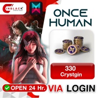 ONCE HUMAN - 330 Crystgin (4.99$)Top up Via Login By Inblack Open 24 hr.