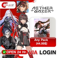 Aether Gazer (GL) - Any Pack (44.99$) Top Up via Login by Inblackm open 24 hr.
