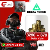 Delta Force (GL) - 3280 + 670 Delta Coins 49.99$ Top up UID By Inblack Opne 24 hr.