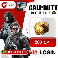 Call of Duty: Mobile (SEA) - 500 CP Top up Via Login By Inblack Open 24hr.