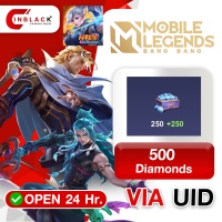Mobile Legends: Bang Bang (Philippines) - 500 Diamonds ( 250+250 First Recharge ) Top up UID By inblack Open 24 hr.