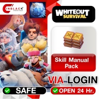 Whiteout Survival (GL) - Skill Manual Pack 4.99$ Top up Via LOGIN By Inblack Open 24 hr.