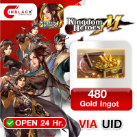 Kingdom Heroes M (SEA) - 480 Gold Ingot Top up UID By Inblack Open 24hr.