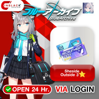 Blue Archives (GL) - Sheside Outside 3⭐ Top Up via Login by Inblackm open 24 hr.
