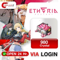 Etheria: Restart - 980 Crystal (15.49$) Top up Via LOG IN By Inblack Open 24 hr.