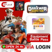 DARK WAR SURVIVAL - Equipment Battle Pass ( 19.99$ ) pack VIA LOGIN BY INBLACKM open 24 hr.