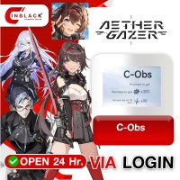 Aether Gazer (GL) - C-Obs Top Up via Login by Inblackm open 24 hr.