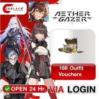 Aether Gazer (GL) - 168 Outfit Vouchers Top Up via Login by Inblackm open 24 hr.