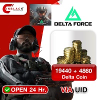 Delta Force (GL) - 19440 + 4860 Delta Coins 299.99$ Top up UID By Inblack Opne 24 hr.