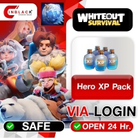 Whiteout Survival (GL) - Hero XP Pack 4.99$ Top up Via LOGIN By Inblack Open 24 hr.