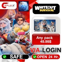 Whiteout Survival (GL) - Any pack 49.99$ Top up Via LOGIN By Inblack Open 24 hr.