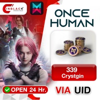 Once Human (GL) - 339 Crystgin 4.99$ Top up UID By Inblack Open 24 hr.