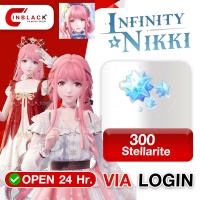 Infinity Nikki - 300 Stellarite (4.99$) Top up via LOGIN By Inblack Open 24 hr.