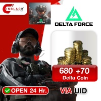 Delta Force (GL) - 680 +70 Delta Coins 9.99$ Top up UID By Inblack Opne 24 hr.