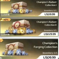 Wuthering Waves Champion's Radiant Collection I+II+Forging Collection