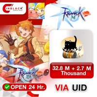 Ragnarok M: Classic (SEA) - 32.8 M + 2.7 M Thousand 45.99$ Top up UID By Inblack Open 24 hr.