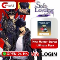 Solo Leveling: Arise (GL) - New Hunter Starter Ultimate Pack (21.99$) Top up via Login By Inblack Open 24 hr.