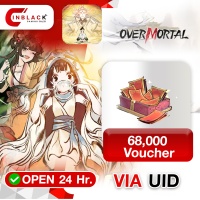 [ Promotion ]Overmortal SEA - 68000 Voucher + 400 Fateums ( 34000 X 2 )  99.99$ Top up UID By Inblack Open 24 hr.
