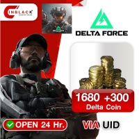 Delta Force (GL) - 1680 +300 Delta Coins 24.99$ Top up UID By Inblack Opne 24 hr.