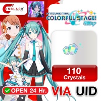Hatsune Miku: Colorful Stage (GL) - 110 Crystals Top up UID By Inblack Open 24 hr.