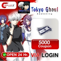 Tokyo Ghoul: Awakening (SEA)- 5000 Coupon 49.99$ Top up Via Official LOGIN By Inblack Open 24 hr.