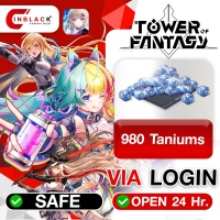 TOWER OF FANTASY (GL)- 980 Taniums 14.99$ Top up Via LOGIN by Inblackm open 24 hr.