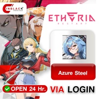 Etheria: Restart - Azure Steel ( 10.99$ ) Top up Via LOG IN By Inblack Open 24 hr.