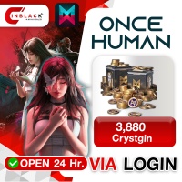 ONCE HUMAN - 3880 Crystgin (49.99$)Top up Via Login By Inblack Open 24 hr