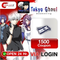 Tokyo Ghoul: Awakening (SEA)- 1500 Coupon 14.99$ Top up Via Official LOGIN By Inblack Open 24 hr.