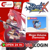 Ragnarok X (Global) - Mega-Volume Diamonds 0.99$ Top up Via LOGIN By Inblack Open 24 hr.