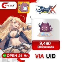 Ragnarok X (SEA) - 9490 Diamonds 19.99$ Top up UID By Inblack Open 24 hr.