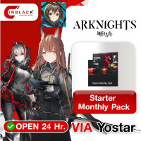 Arknights - Starter Monthly Pack 6.99 $ Top Up VIA Yostar By Inblack Open 24 hr.