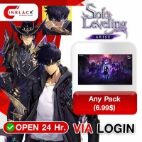 Solo Leveling: Arise (GL) - Any Pack (6.99$) Top up via Login By Inblack Open 24 hr.