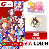 Umamusume (IOS) - 350 Carats (5.99$) top up Via Login by Inblackm open 24 hr.