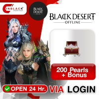Black Dessert Online (SEA) - 200 Pearls + Bonus Top up Via official login or Razer Link By Inblack Open 24 hr.