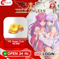 Idle Angels (GL) - 100 Angel Coin 99.99$ Top up UID  By Inblack Open 24 hr.